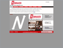 Tablet Screenshot of newhavendistribution.com